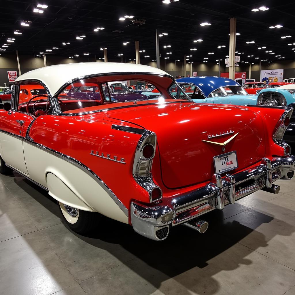 1957 Chevrolet Bel Air on display at the Detroit Historical Society