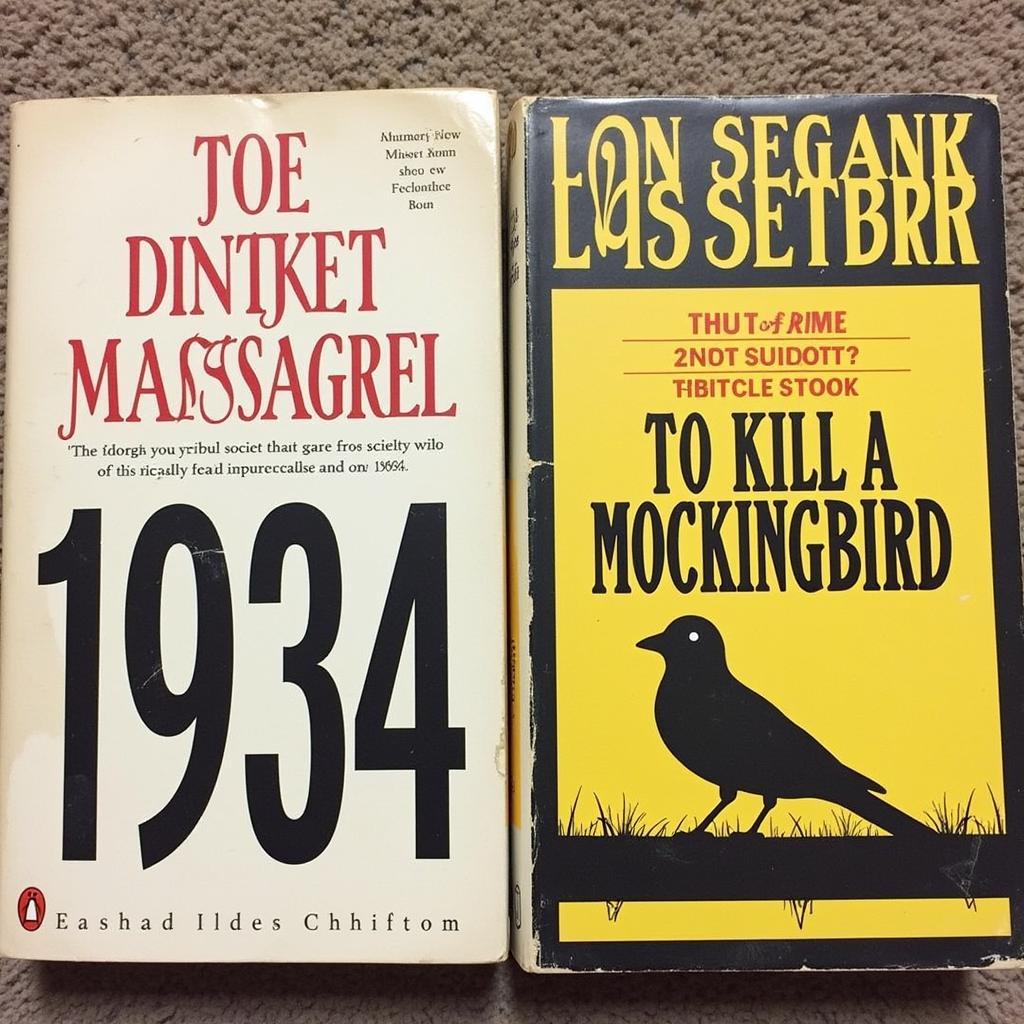 Literary Representations of "Man vs Society": "1984" and "To Kill a Mockingbird"