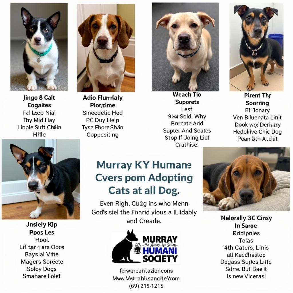 Adoptable pets at Murray KY Humane Society