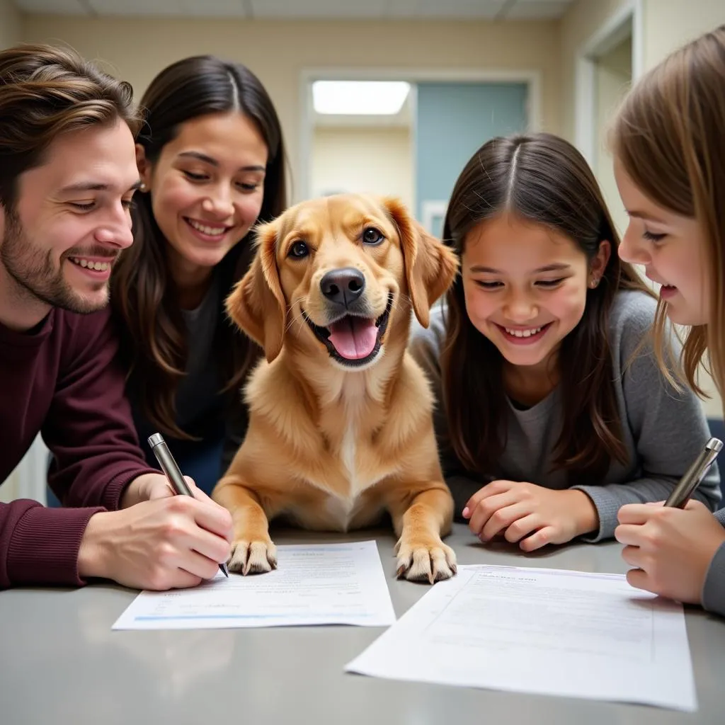 Adopting a Dog at the Metrowest Humane Society