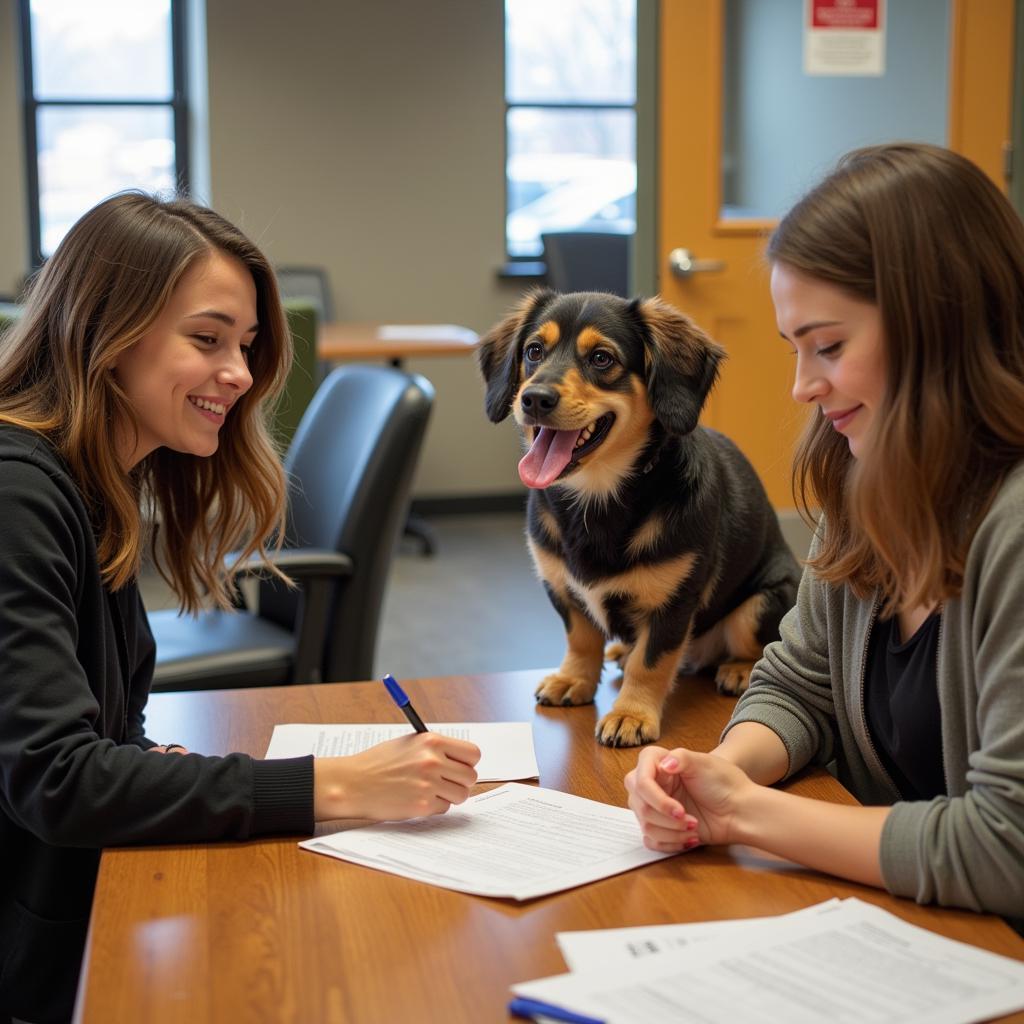 Adopting a Dog from the Binghamton Humane Society