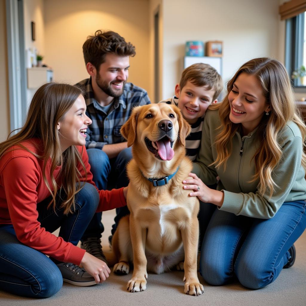 Adopting a pet from Aroostook County Humane Society