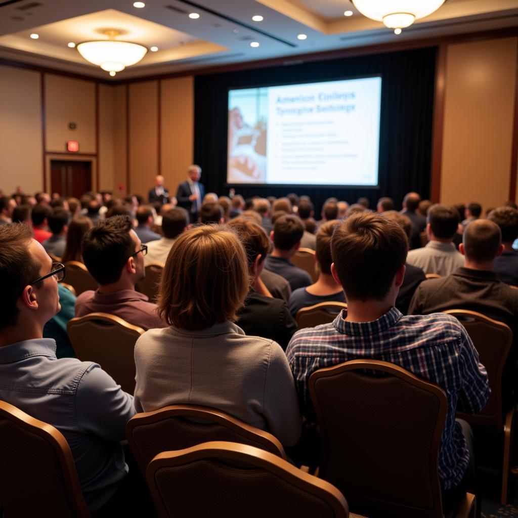 Attendees at the American Epilepsy Society Annual Meeting