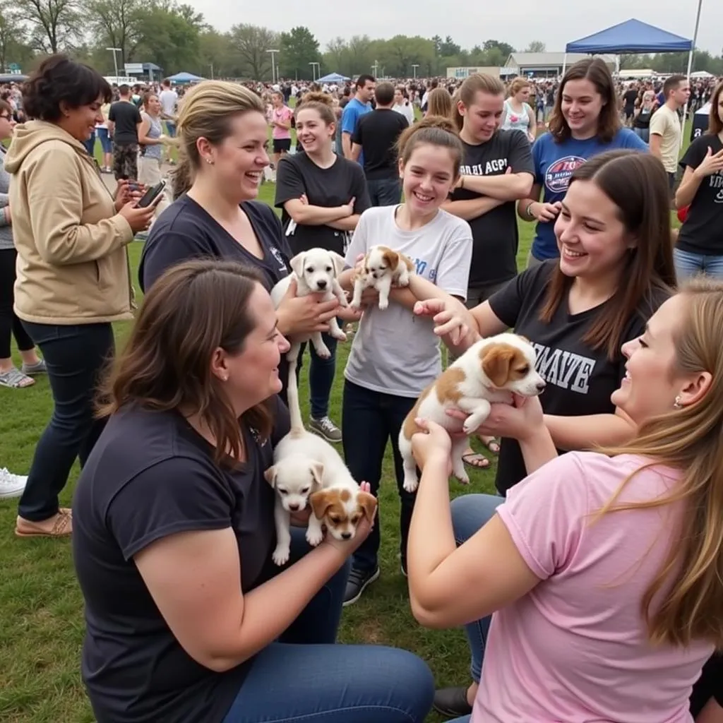 Aggieland Humane Society Puppy Adoption Event