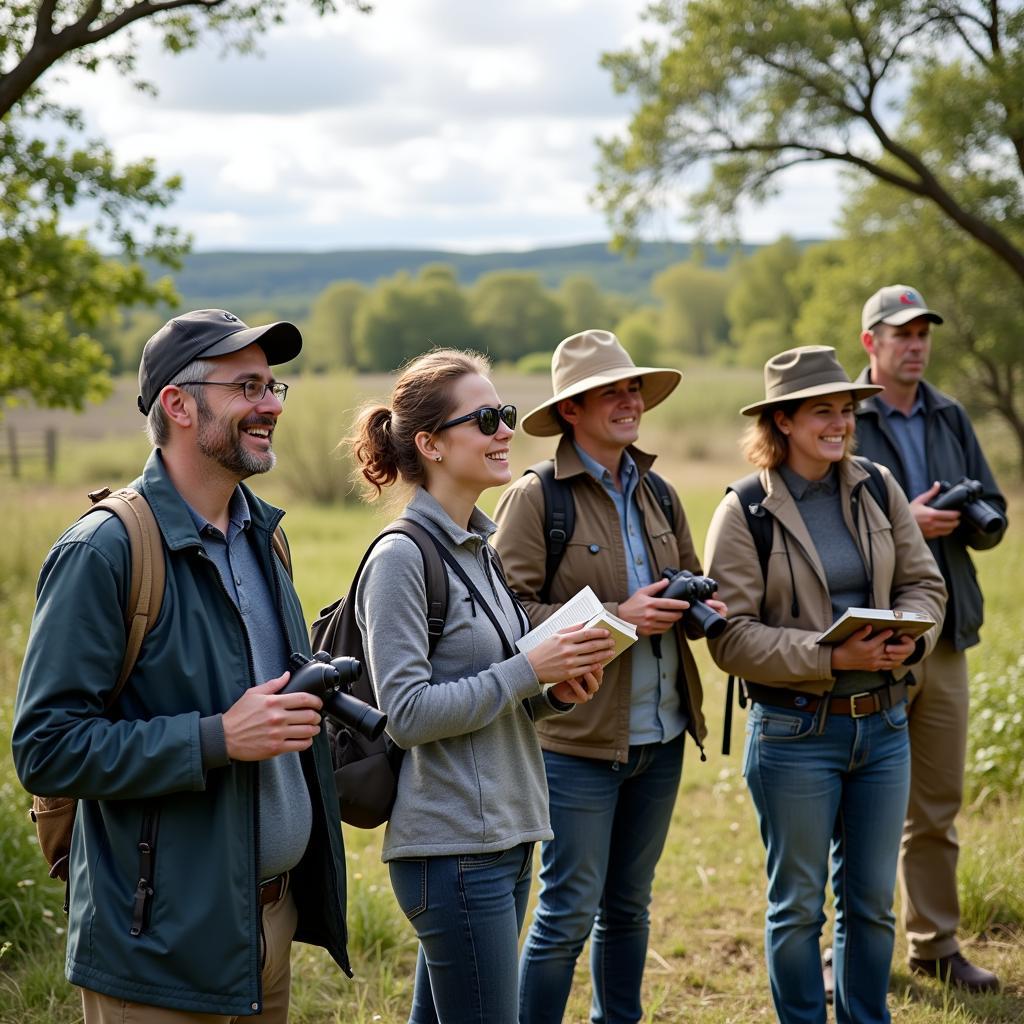 Birdwatchers Gather for an AAS Field Trip