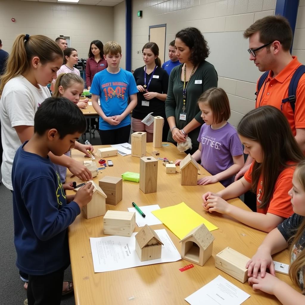 Engaging the Next Generation: AAS Hosts a Birdhouse Building Workshop