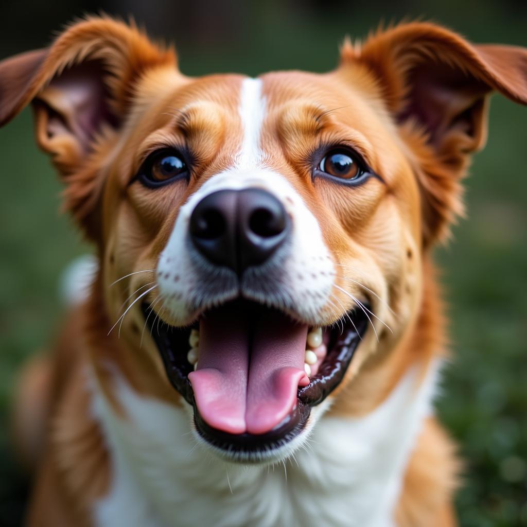 Portrait of a Happy Dog at Albany Humane Society