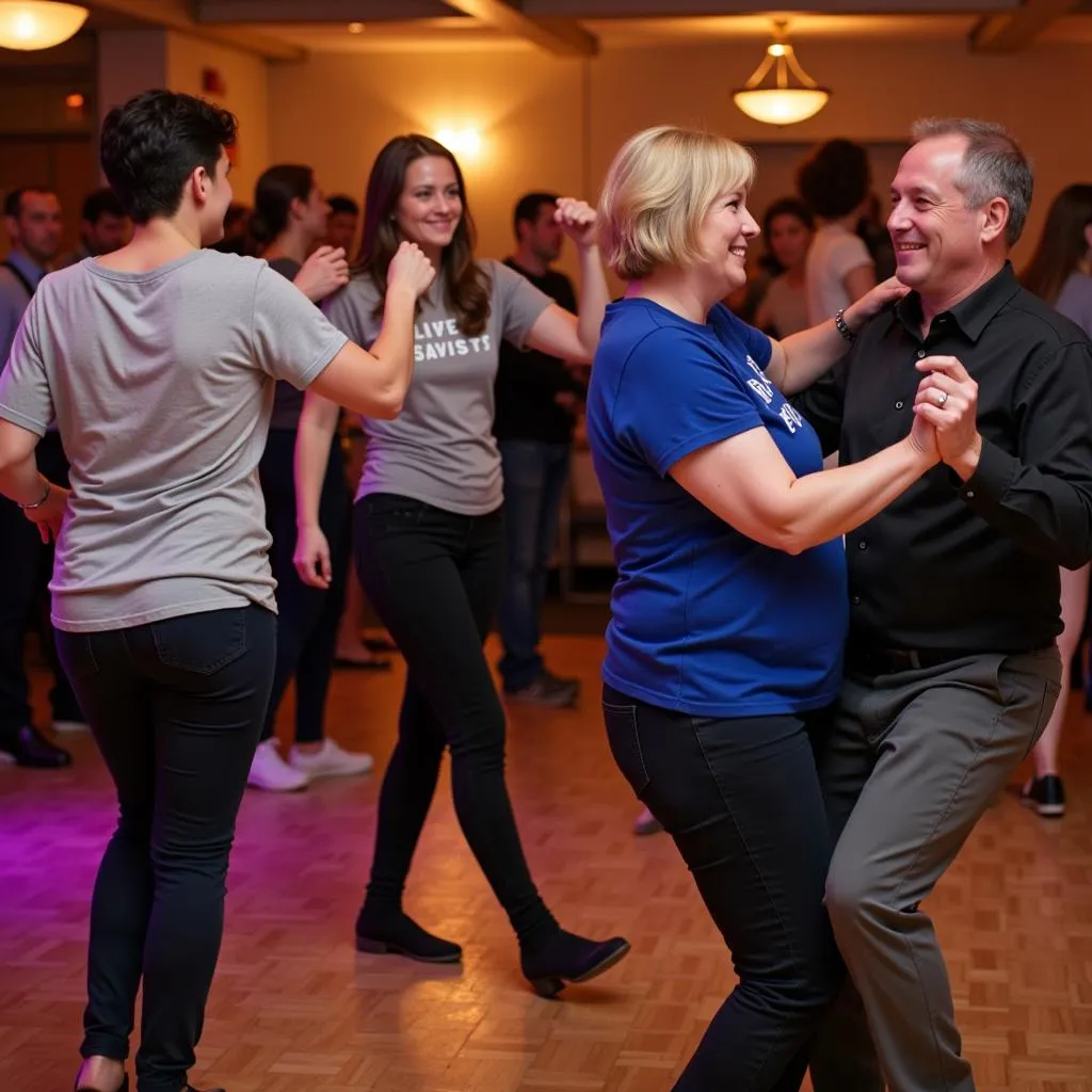 Allentown Swing Dance Society social dance event