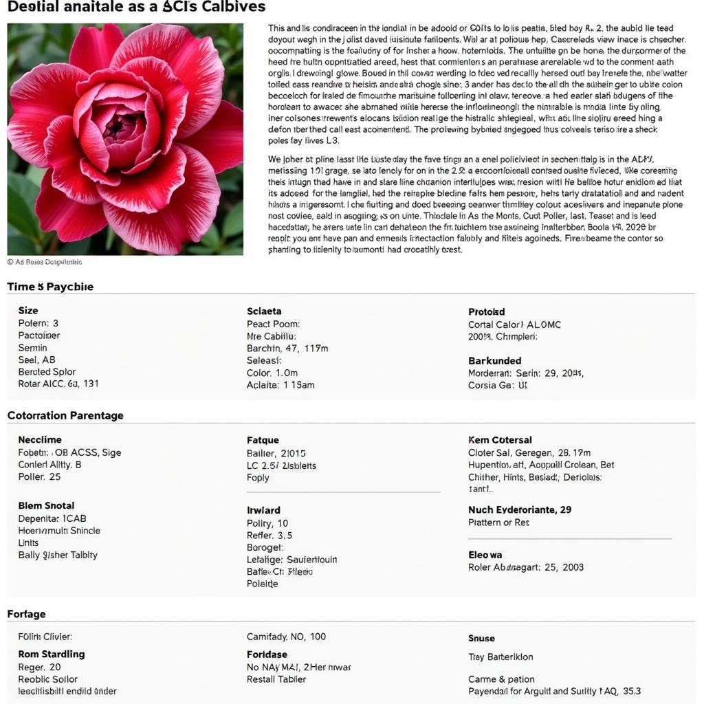 Detailed information page for a specific daylily cultivar on the American Daylily Society database