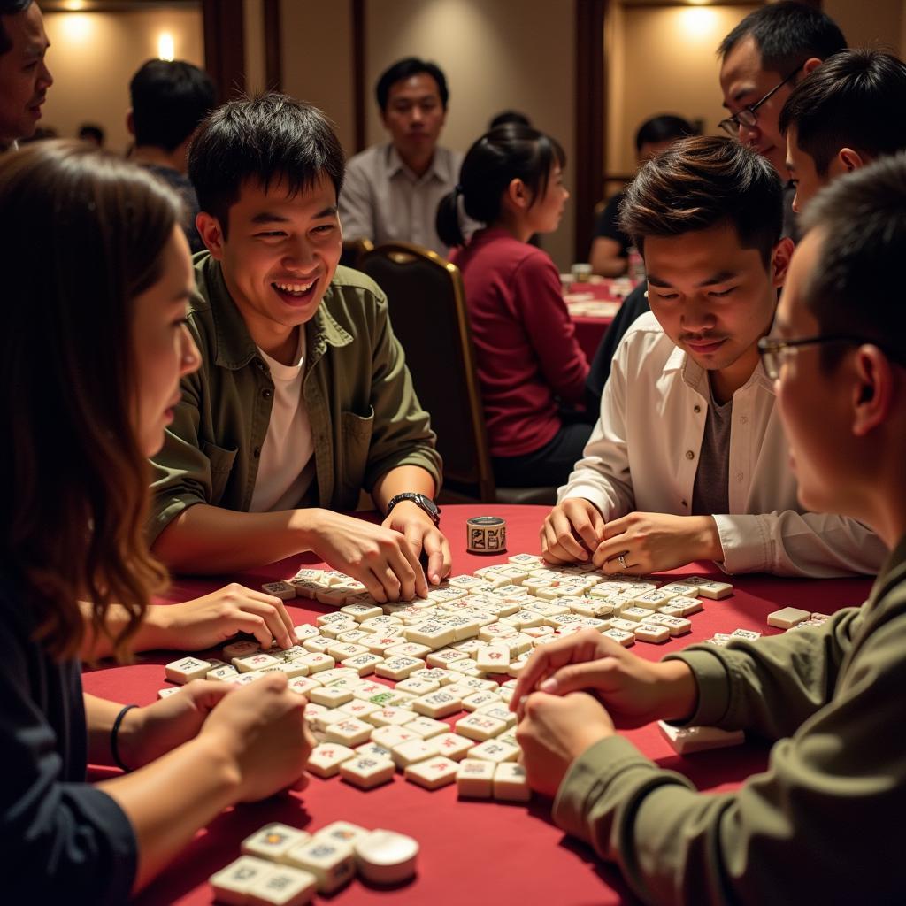 American Mahjong players compete in a national tournament