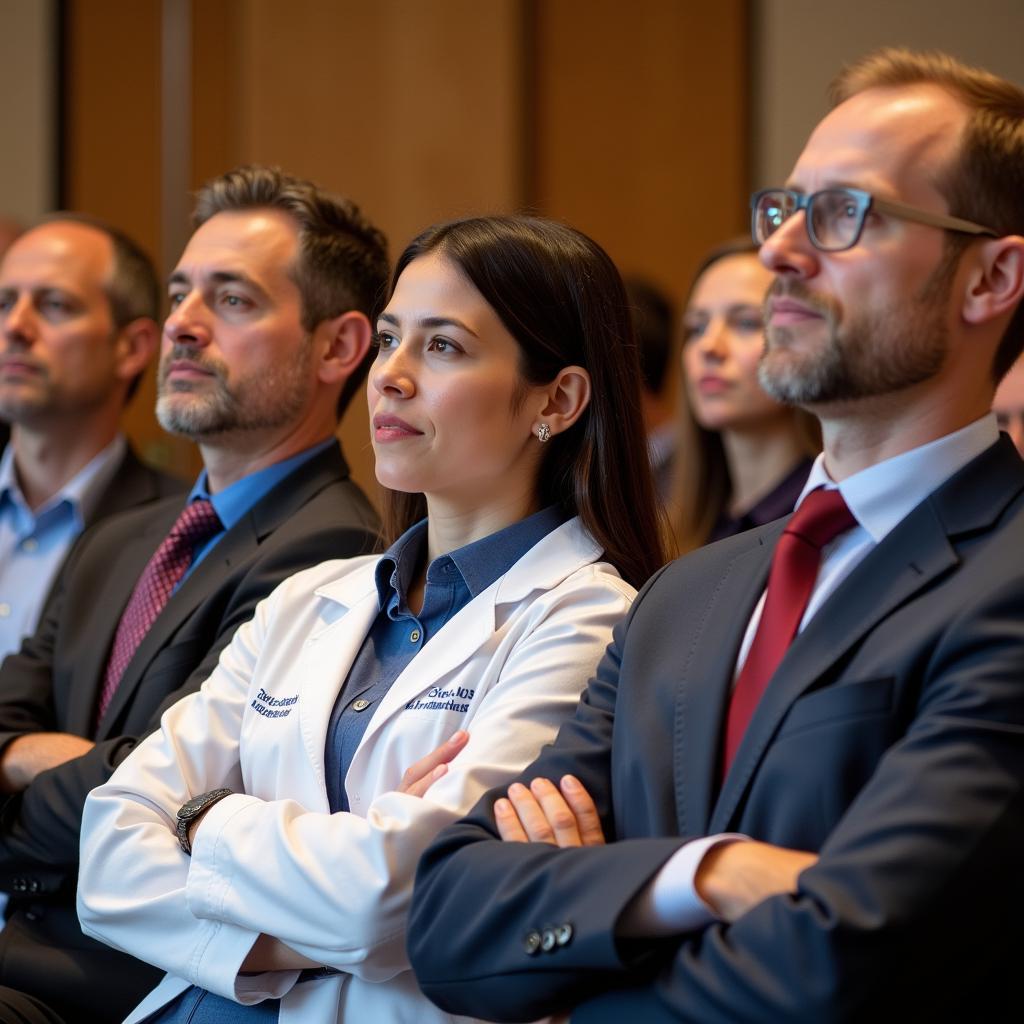 Physicians attending the American Osler Society annual meeting