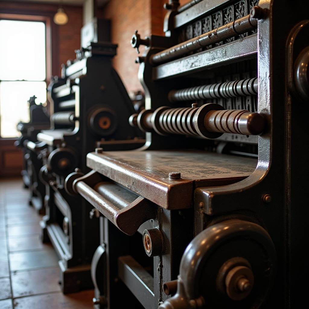 American Tract Society Building Printing Press