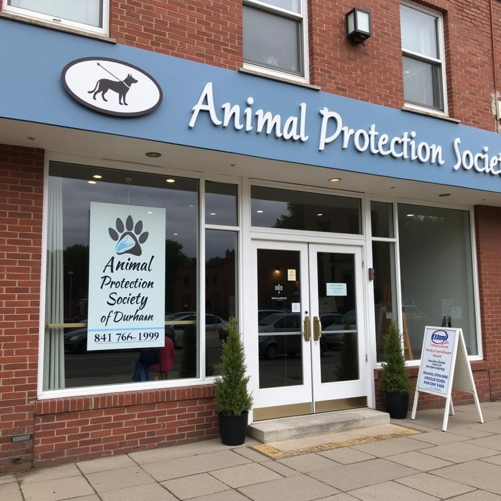 Animal Protection Society of Durham Exterior