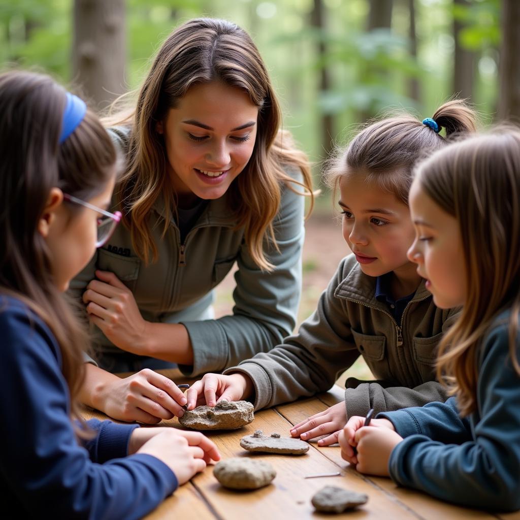 Archeological Society of Virginia educational outreach program