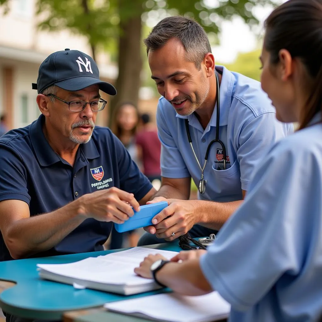 Army Welfare Society providing medical assistance to veterans