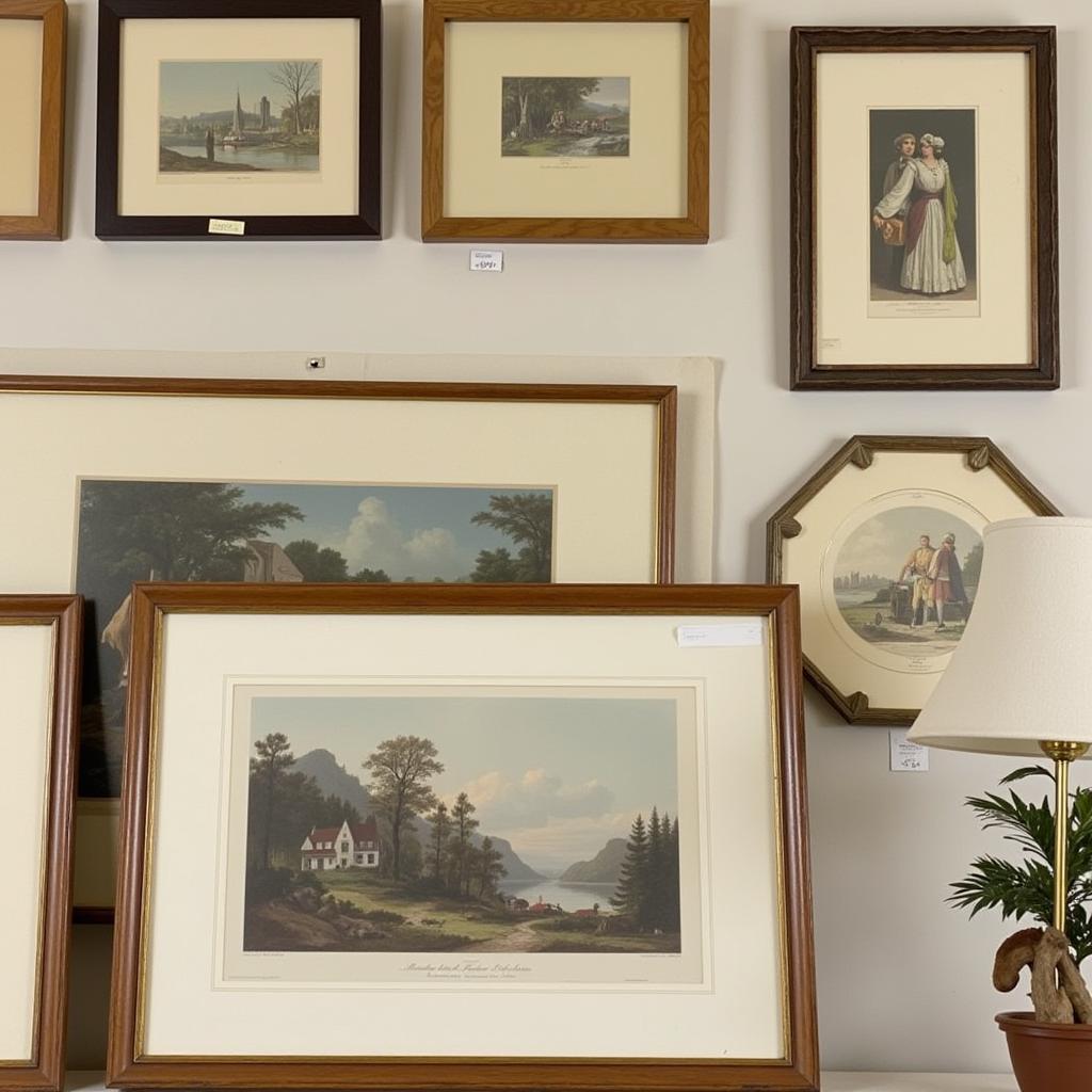 Collection of Framed Arundel Society Chromolithographs