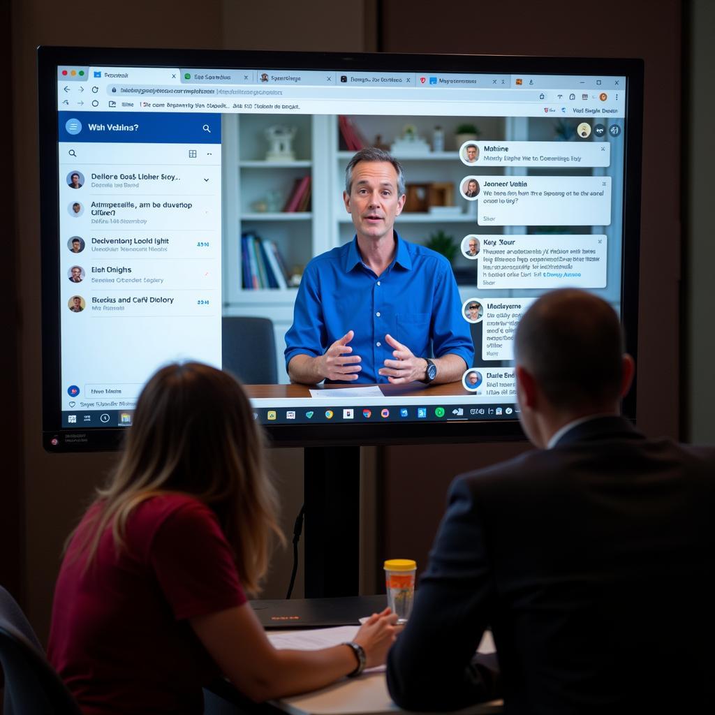 Participants engaged in an ASBMB webinar