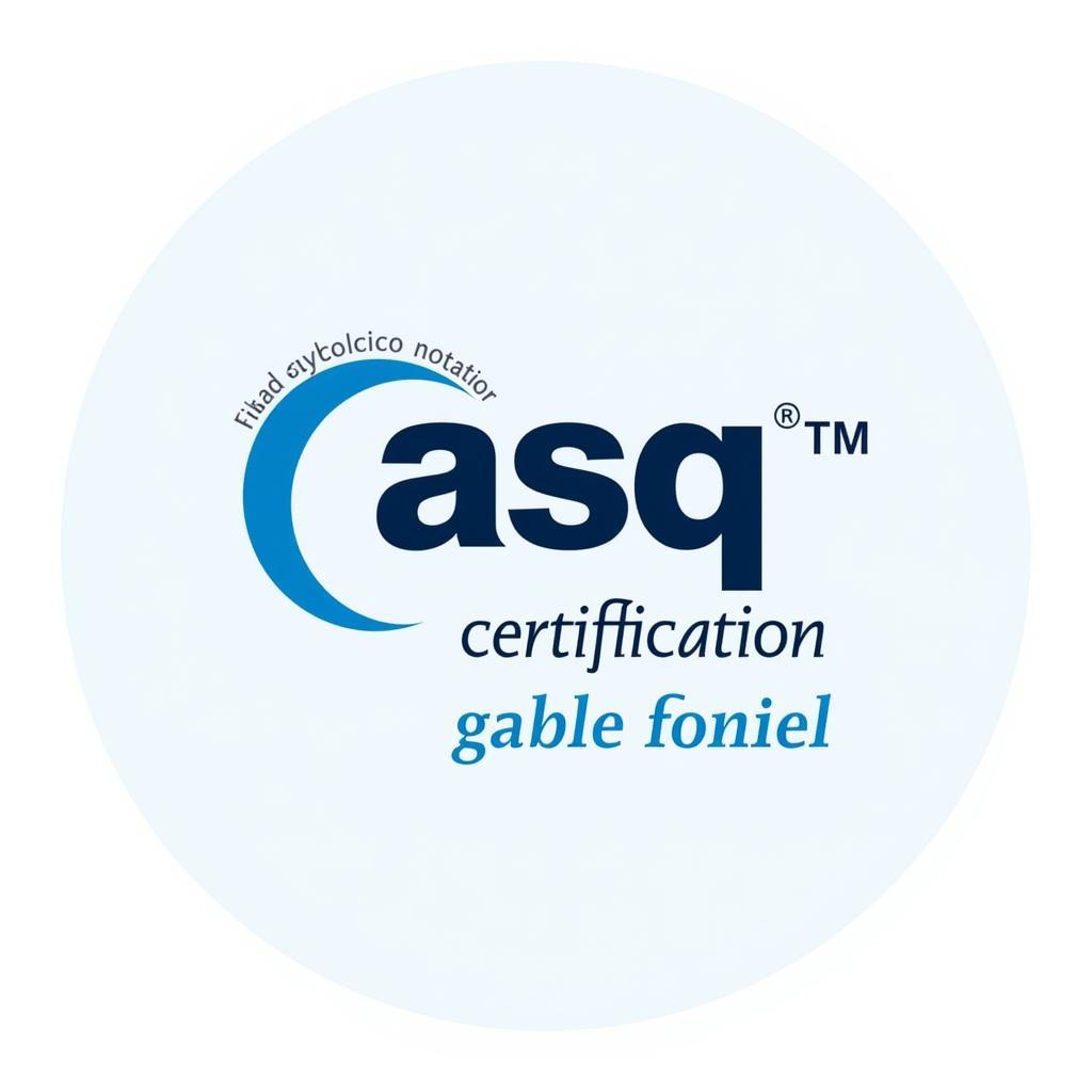 ASQ Certification Logo