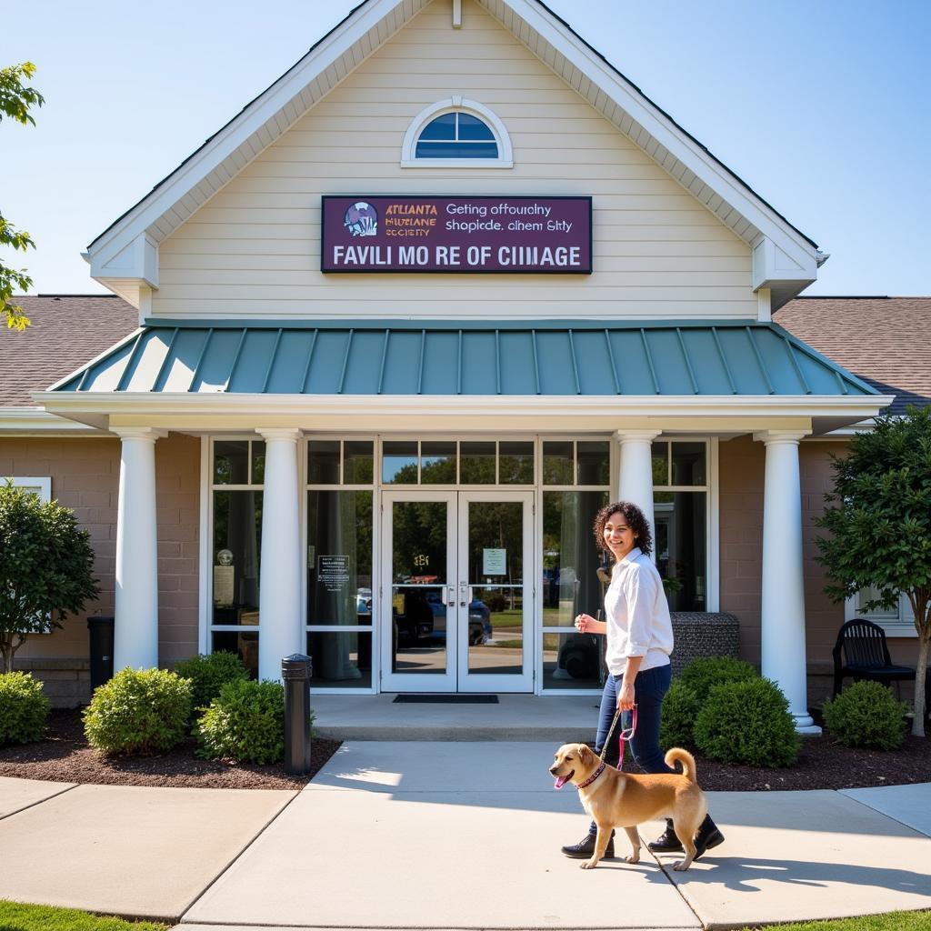 Atlanta Humane Society Adoption Center on Howell Mill Road