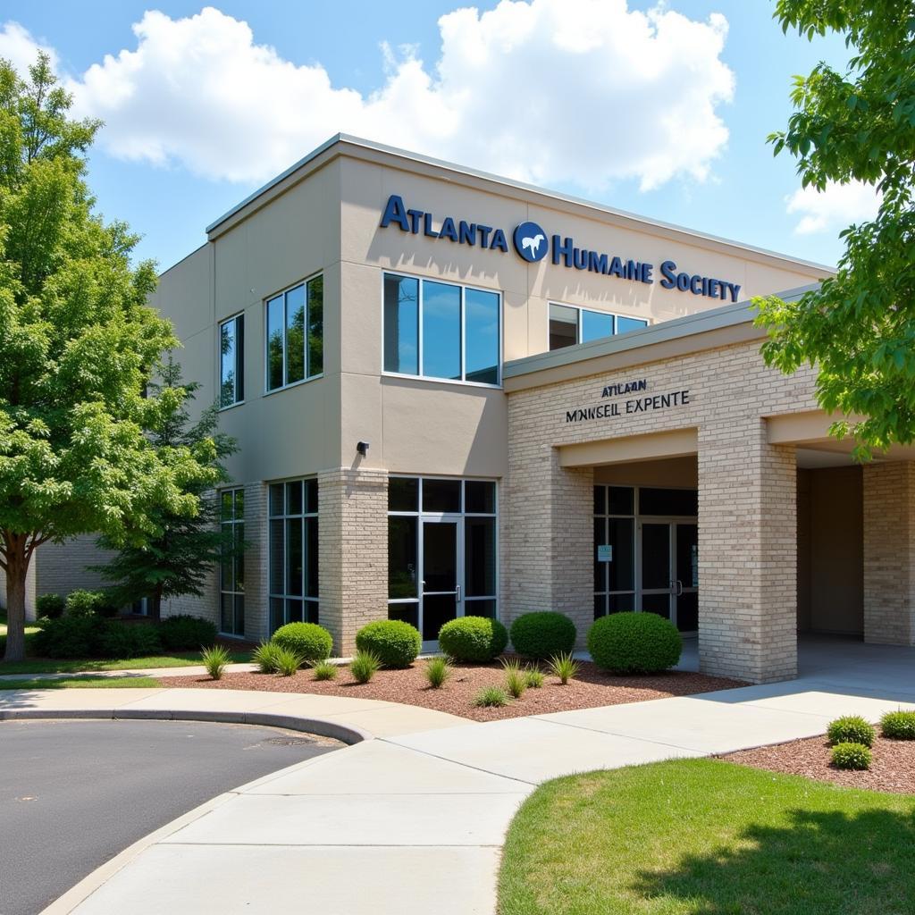 Atlanta Humane Society Mansell Campus exterior