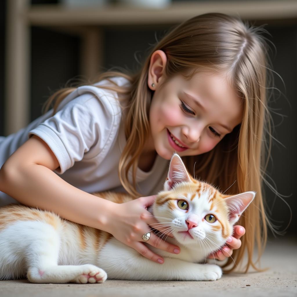 Cat adoption at Auburn Humane Society