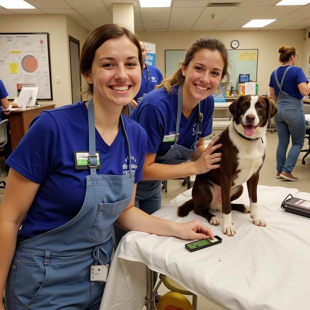 Group of volunteers at Autauga County Humane Society