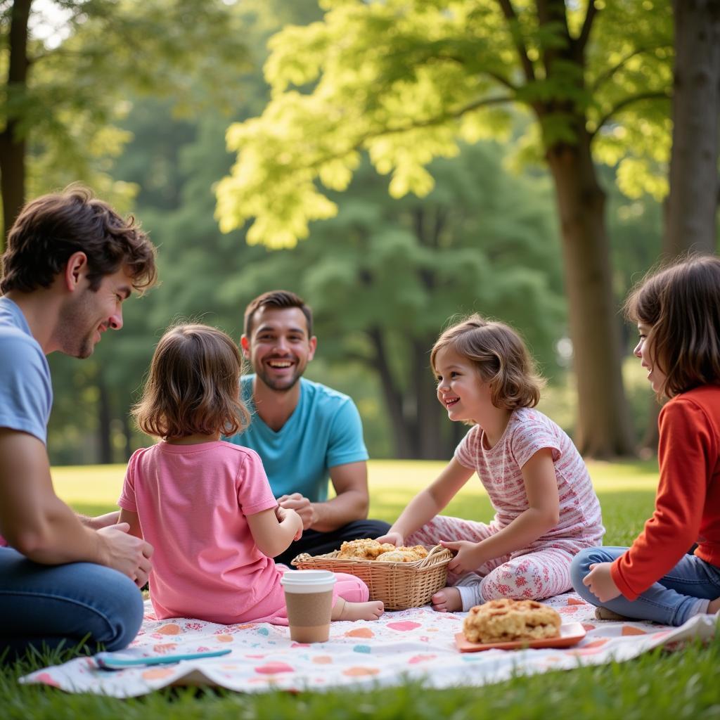 Community gathering at Autism Society Asheville