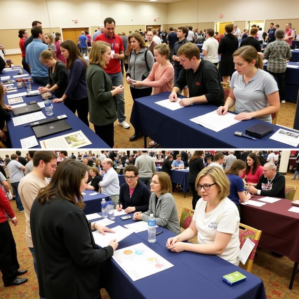 Resource fair at Autism Society Asheville