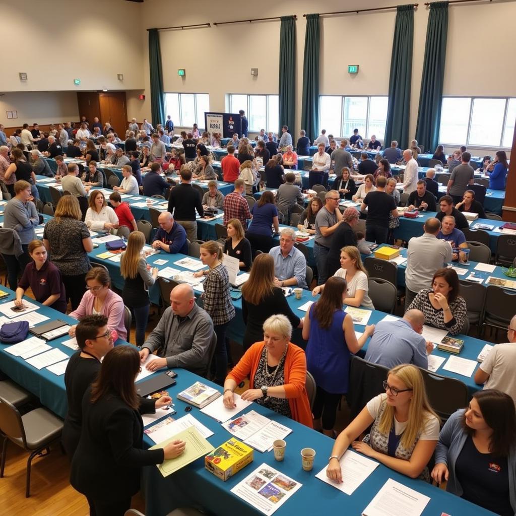 A resource fair hosted by the Autism Society of Pittsburgh, featuring booths and information from various organizations that support individuals with autism and their families