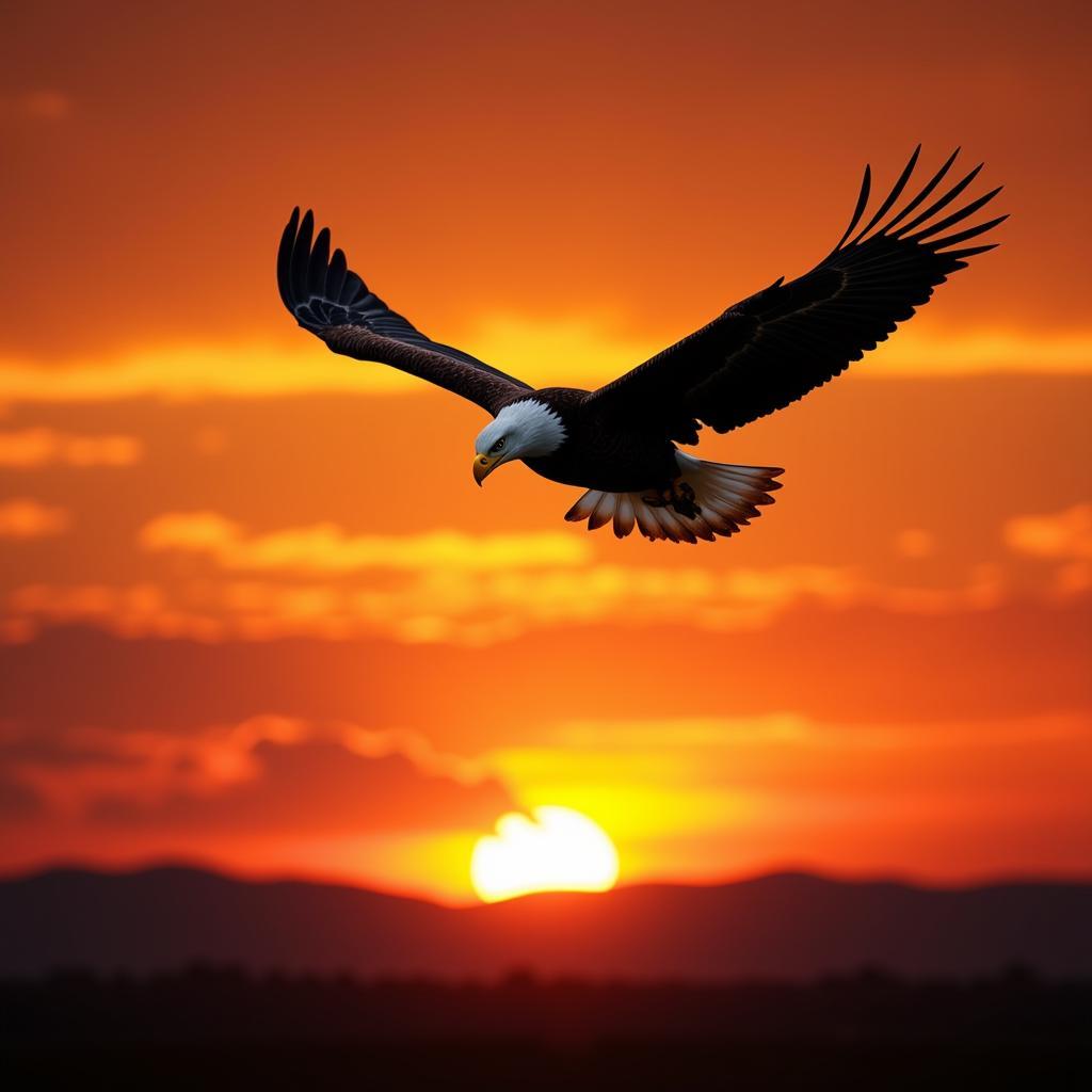 Bald Eagle Soaring