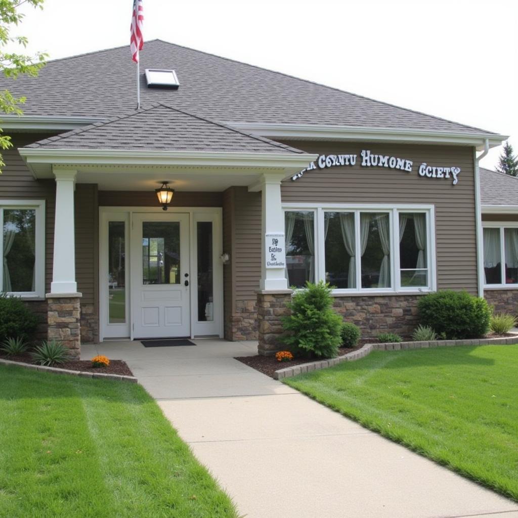 Barron County Humane Society Building Exterior