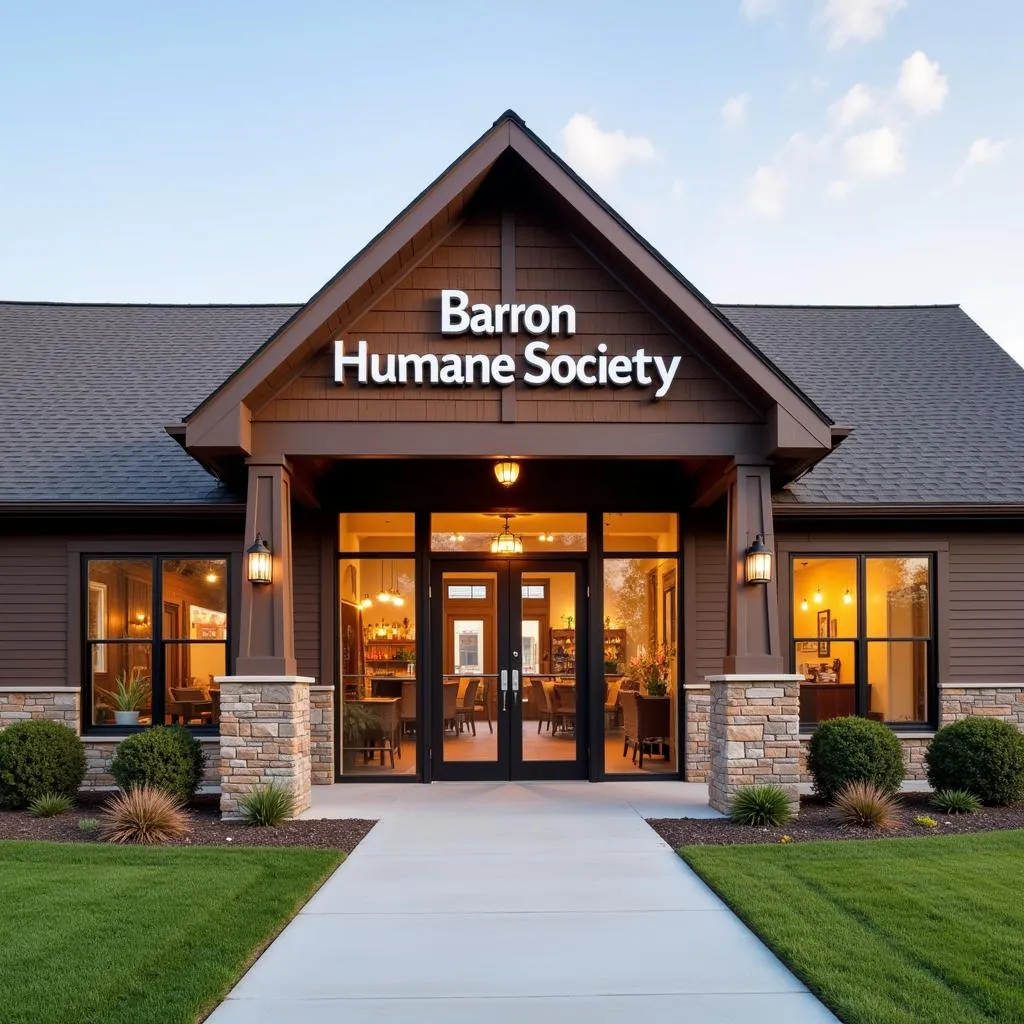 Barron Humane Society Building