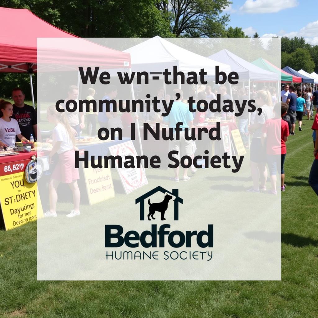 Bedford Indiana Humane Society Community Support