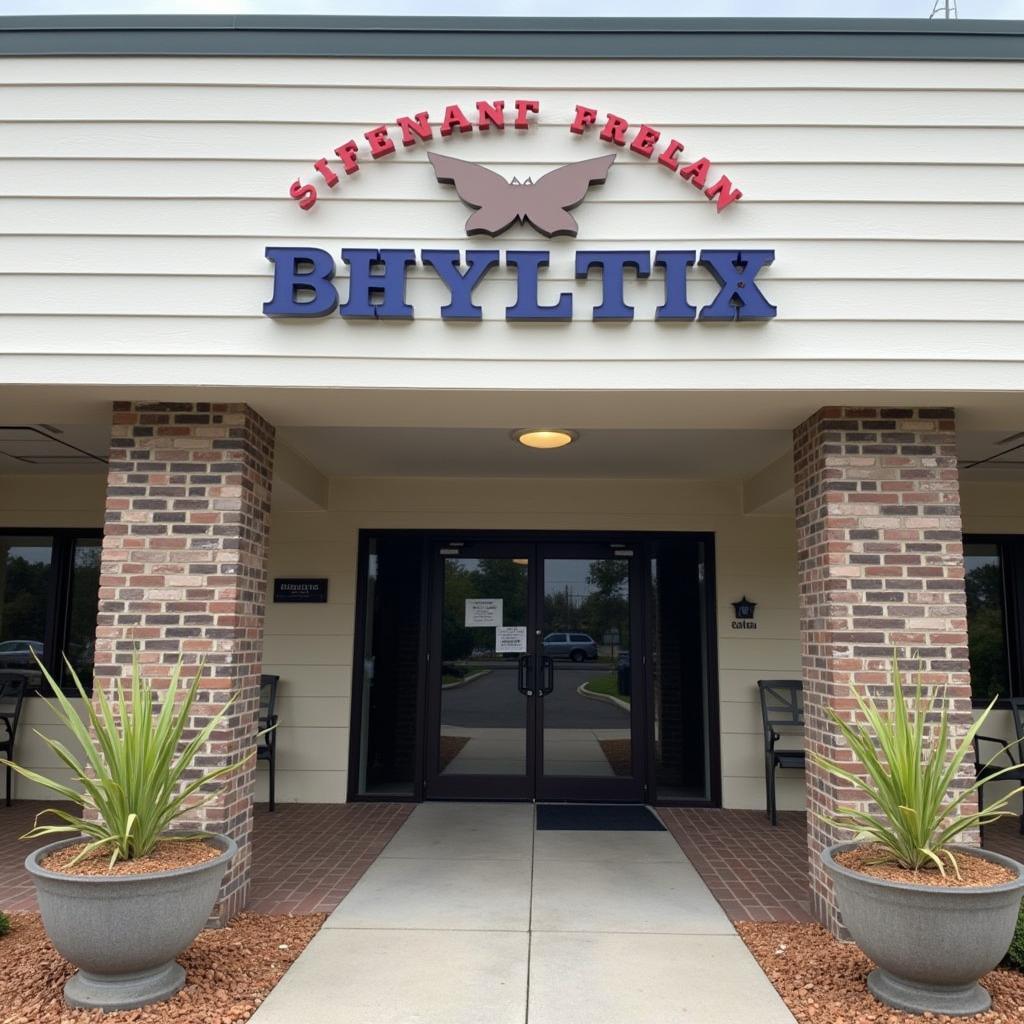 Exterior view of the Belmont County Humane Society building