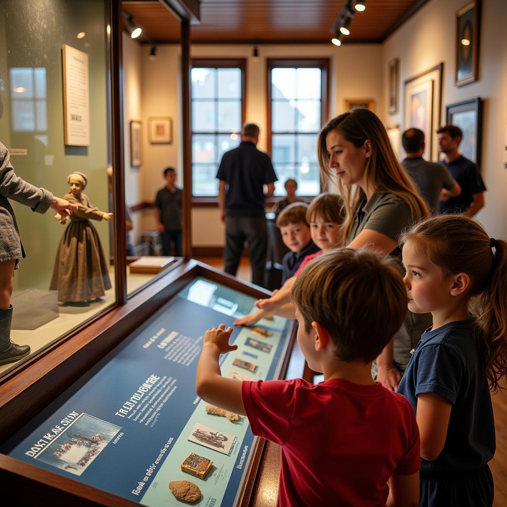 Interactive Exhibit at Beloit Historical Society