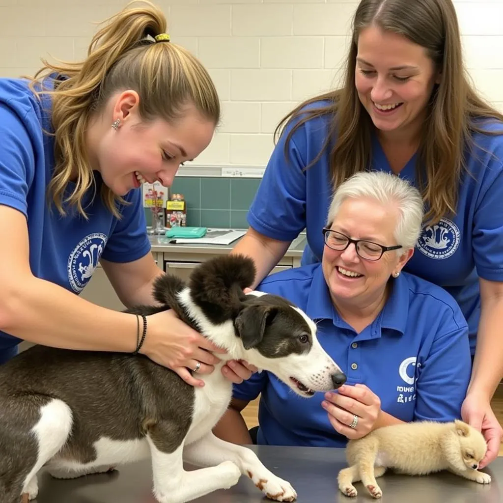 Volunteers at Berkshire Humane Society