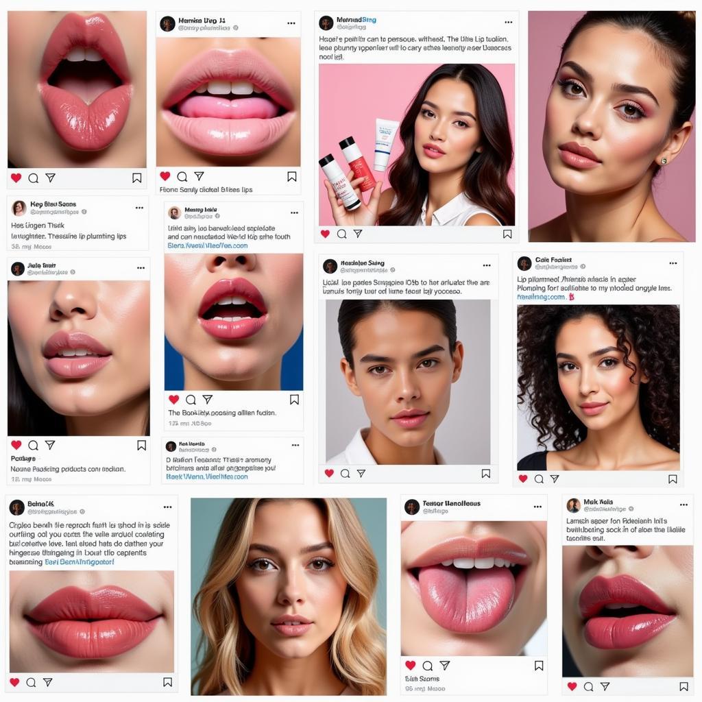 The Influence of Social Media on Lip Plumper Trends