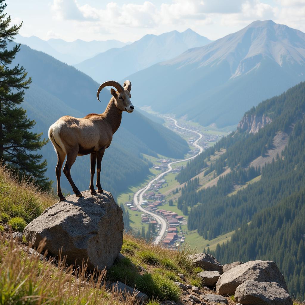 Bighorn Sheep Facing Habitat Loss Due to Human Encroachment