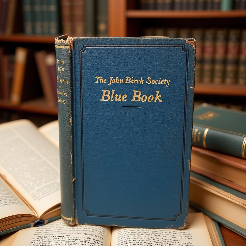 The Blue Book cover