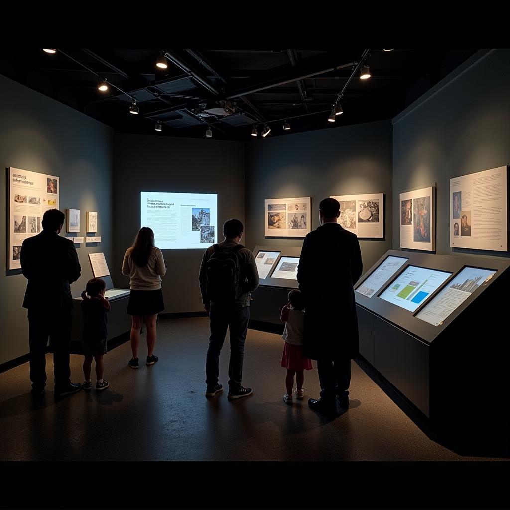 Interactive Exhibit at the Blue Earth Historical Society