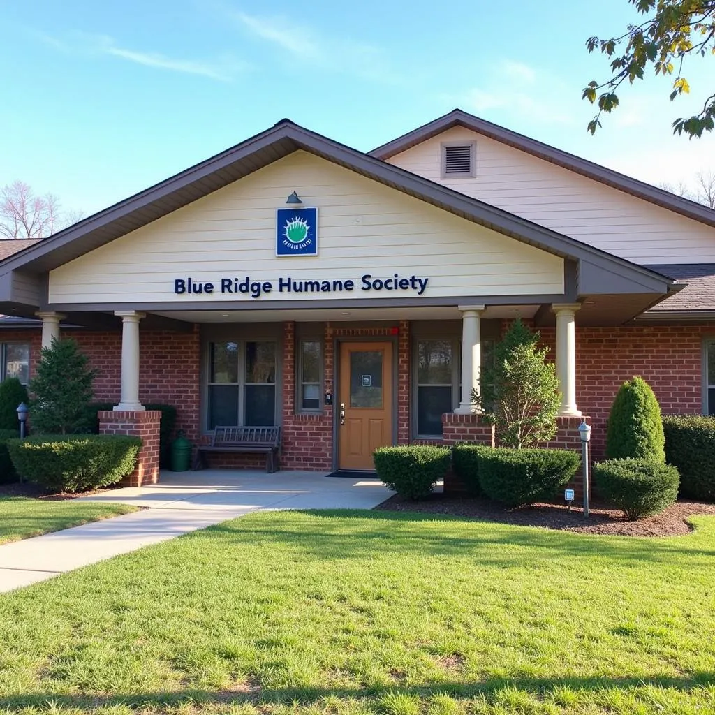 Blue Ridge Humane Society Building in Hendersonville