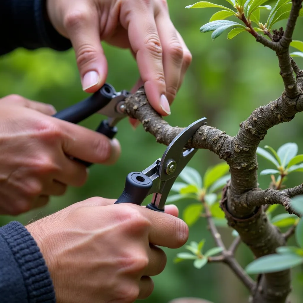 Bonsai Pruning Demonstration