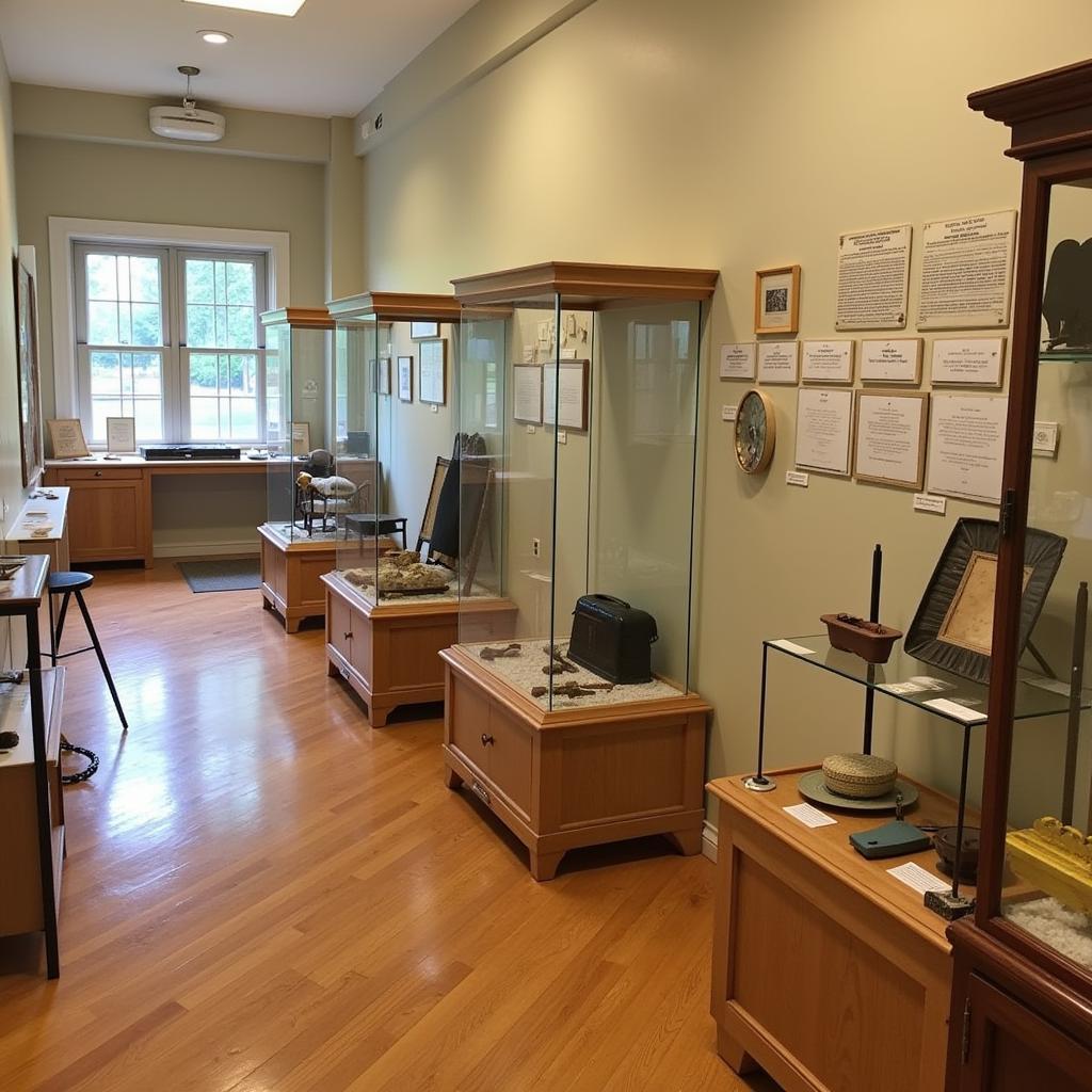 Historical Exhibit at the Boone Historical Society