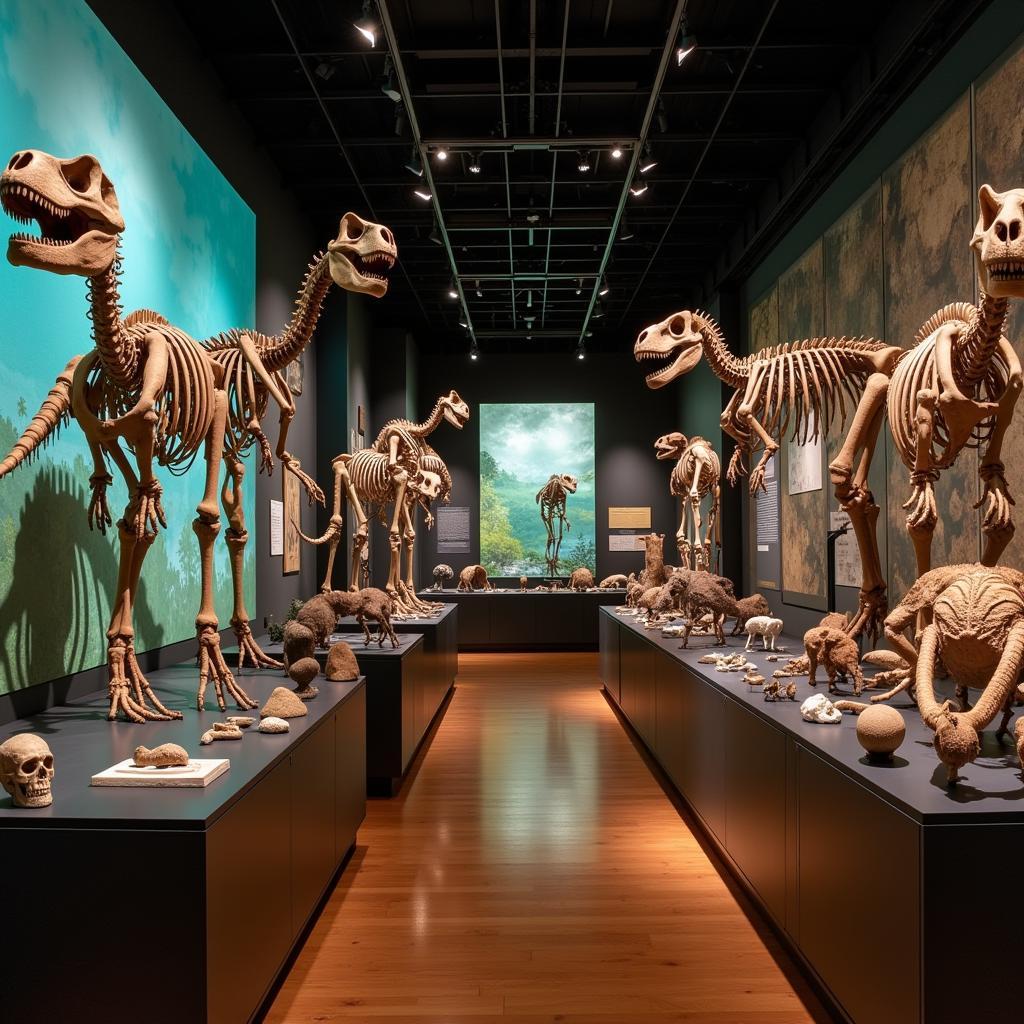 Exhibits at the Boston Society of Natural History