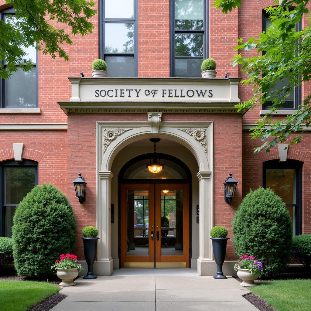 Boston University Society of Fellows building exterior