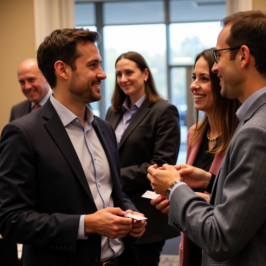 Boulder Medical Society Members Networking