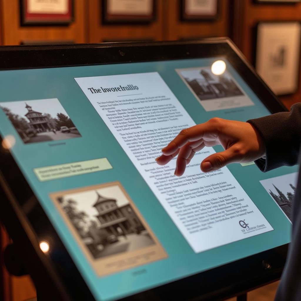 Interactive Exhibit at Brattleboro Historical Society