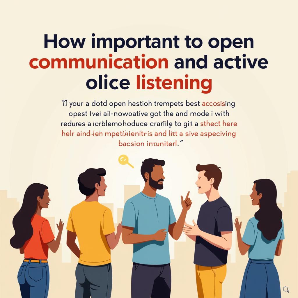 Open communication and active listening are key to breaking free from the cycle of ignorance.