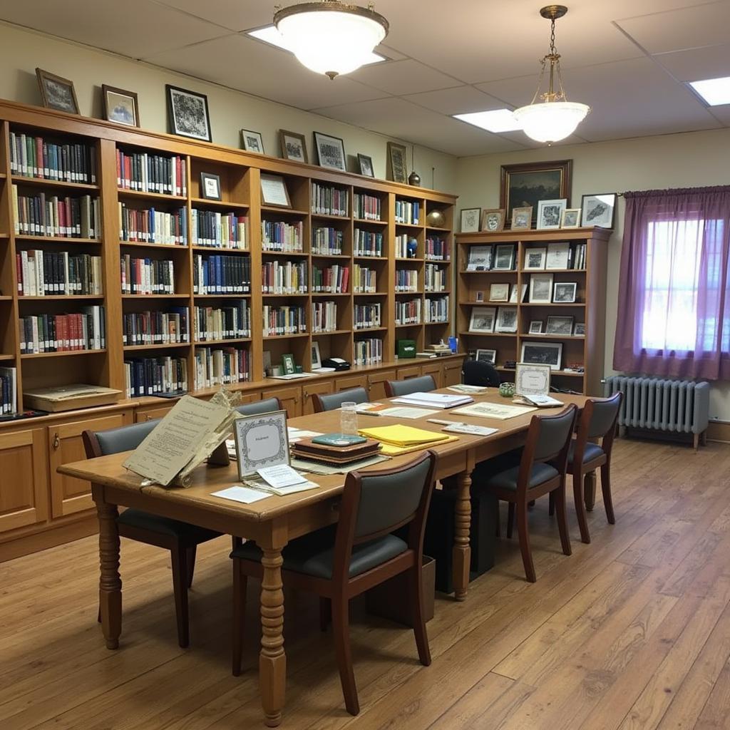 Bridgton Historical Society Archive Interior