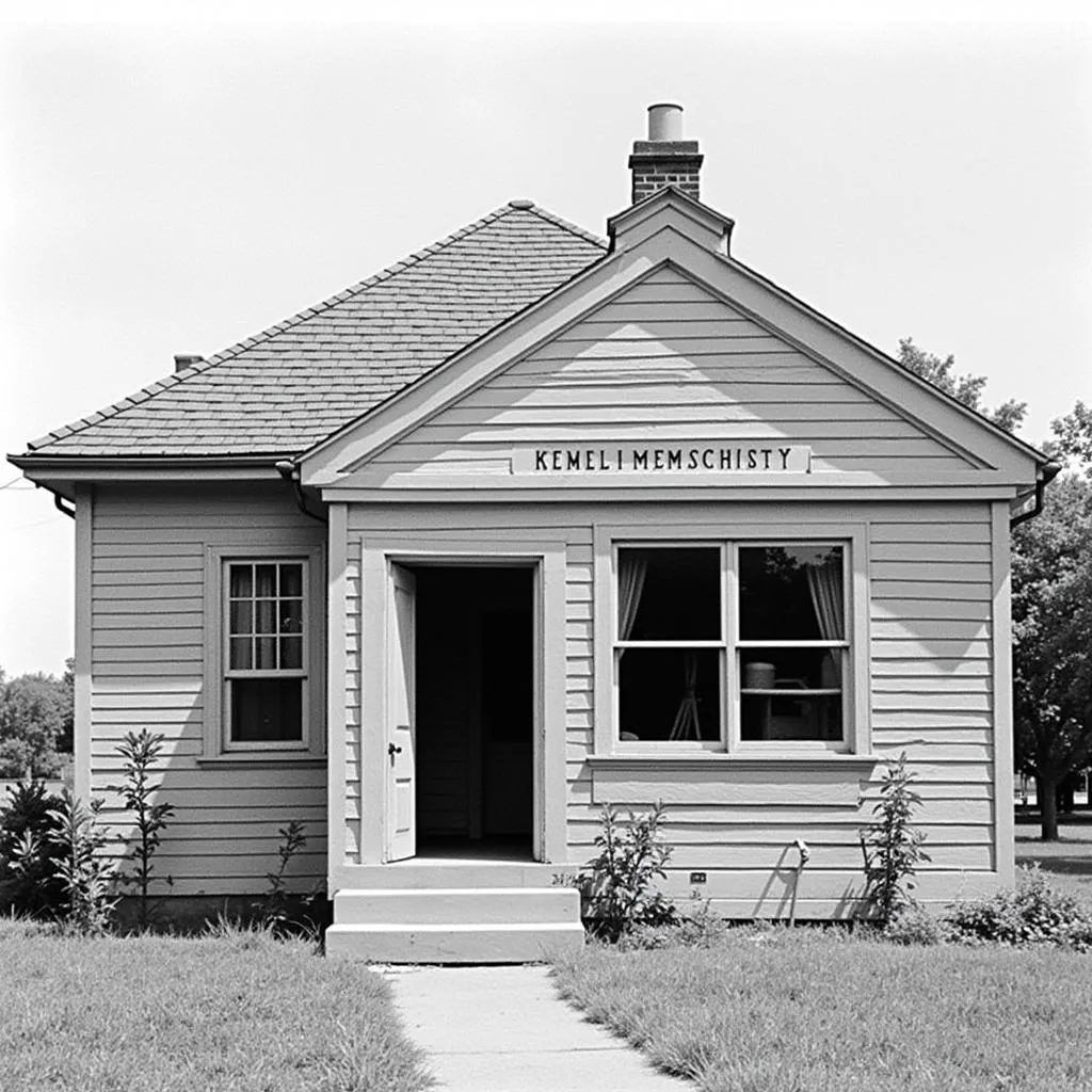 Historic photo of the Bristol Humane Society building